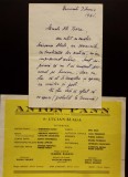 Cornelia Blaga, Lucian Blaga - corespondență din 1961 și fluturaș cu prilejul punerii &icirc;n scenă a piesei &bdquo;Anton Pann&rdquo;