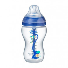 Biberon Advanced cu Sistem de Ventilatie Albastru, 340ml, Tommee Tippee