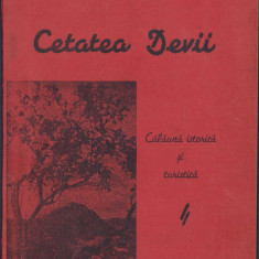 HST C385 Cetatea Devei Călăuză istorică și ... 1941 dedicație autor pt primar