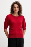Fracomina pulover culoarea roșu, light, FR25WT7019K55601