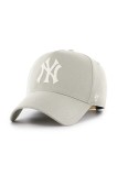 47 brand șapcă MLB New York Yankees culoarea bej, uni, B-FNDOF17GWP-F5