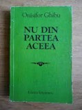 Nu din partea aceea - Onisifor Ghibu