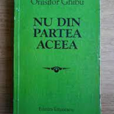 Nu din partea aceea - Onisifor Ghibu