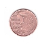 Moneda Brazilia 5 centavos 2006, stare buna, curata
