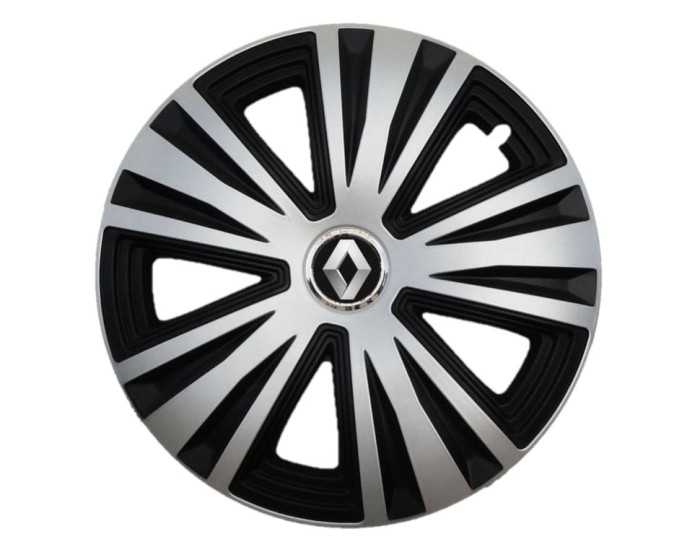 Set 4 Capace Roti Autohelix MSA&reg; potrivite jantelor de 14 inch, pentru Renault, model Glory Mix