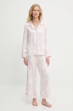 Answear Lab pijama culoarea roz