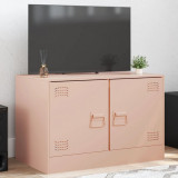 Comoda TV, roz, 67x39x44 cm, otel GartenMobel Dekor, vidaXL