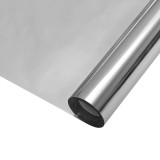 Cumpara ieftin Folie solara, 5 buc., efect reflectorizant static argintiu, PVC