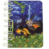 Cumpara ieftin Carnet cu spira Acvatica, 7 x 10 cm, 75 foi veline