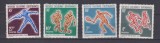 NOUA CALEDONIE SPORT 1963 MI 388-391 MNH