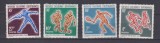 NOUA CALEDONIE SPORT 1963 MI 388-391 MNH, Nestampilat