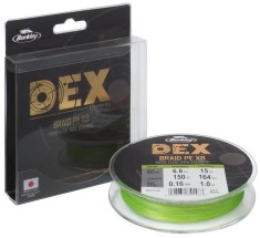 Fir Berkley DEX Braid x8, Chartreuse, 5.4kg, 0.06mm, 150m