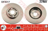 Disc frana TOYOTA COROLLA (CDE12, ZZE12, NDE12, ZDE12) (2001 - 2007) TRW DF4317