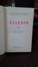 OPERE COMPLETE - V.I. LENIN VOLUMUL 4 - 1898-APRILIE 1901 foto