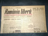 ZIAR ROMANIA LIBERA 21 IULIE 1946