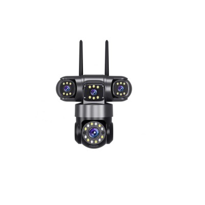 Aproape nou: Camera supraveghere video PNI IP594S wireless, cu IP, 4 lentile 4 x 2M foto