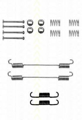 Set accesorii, sabot de frana FIAT DOBLO Cargo (223) (2000 - 2016) TRISCAN 8105 152558