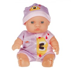 Papu?a Bebelus, 22cm, Salopeta Mov, Ra?u?ca, Poliester foto