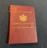 Permis de conducere regalist 1941