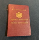 Permis de conducere regalist 1941