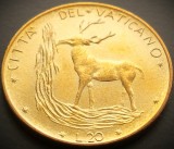 Cumpara ieftin Moneda 20 LIRE - VATICAN, anul 1975 * cod 582 - Papa Paul VI-lea = UNC, Europa
