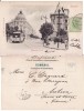 Bucuresti - Bulevardul Carol I - animata, TCV, tramvai, clasica, rara, Circulata, Printata