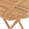 Set de gradina 5 buc. Maro Lemn Teak Solid - 8