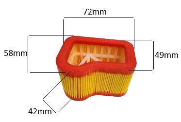 Filtru aer drujba chinezeasca SW-009 foto