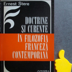 Ernest Stere Doctrine si curente in filozofia franceza contemporana filosofia
