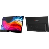 Monitor tactil portabil Verbatim 14 LightFHD 1920x1080, IPS,USB-C,mini HDMI,carcasa plastic