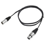 Cumpara ieftin Cablu audio microfon XLR tata - XLR mama 5m BST