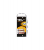 Duracell ActivAir 312 MF (Hg 0%) Hearing Aid baterii pentru aparate auditive-Conținutul pachetului 1x Blister