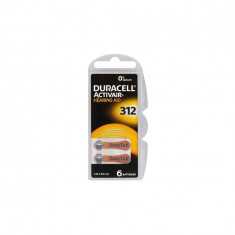 Duracell ActivAir 312 MF (Hg 0%) Hearing Aid baterii pentru aparate auditive-Conținutul pachetului 1x Blister