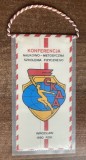 D10 122 - fanion strain - tematica sport - educatie fizica si sport - Polonia - 1980