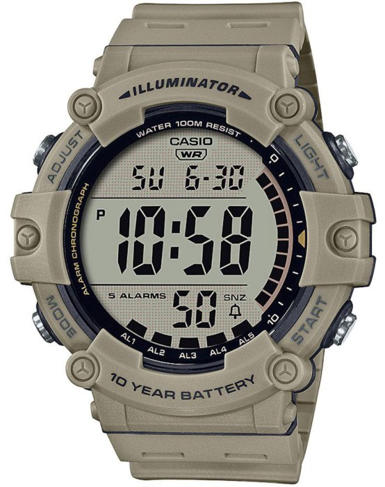 Ceas Barbati, Casio, Collection AE AE-1500WH-5AVCF - Marime universala