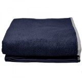 Prosop Sauna Bumbac Organic Homelevel 100x180 cm Albastru Unisex Plaja Baie Absorbant