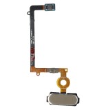 Buton Meniu + Flex Auriu Samsung Galaxy S6 Edge G925 Gold - Compatibil
