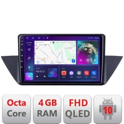 Navigatie BMW X1 E84 B-219 Android Ecran QLED octa core 4+64 carplay android auto KIT-219+EDT-E310V3 CarStore Technology foto