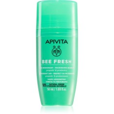 Apivita Bee Fresh Deodorant Deodorant roll-on &icirc;mpotriva transpirației și a mirosului neplăcut 50 ml