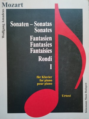 Sonate Pentru Pian - Wolfgang Amadeus Mozart , C595 foto