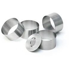 Set 5 piese mousse, diam.=10 cm