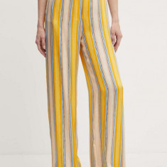 MAX&Co. pantaloni femei, drept, high waist, 2416131015200