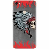Husa silicon pentru Xiaomi Redmi Note 5A, Indian Skull