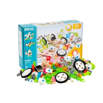 Jucarie set constructie cu lumini, 123 piese BRIO, 3+ ani foto