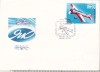 Bnk fil URSS - aviatie - FDC - Avion Iak-55 - 1986, Europa