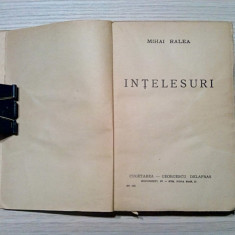 INTELESURI - Mihai Ralea - Editura Cugetarea, 1942, 330 p.