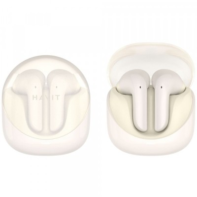 Handsfree Bluetooth HAVIT Modern Buds TW974, TWS, Bej foto