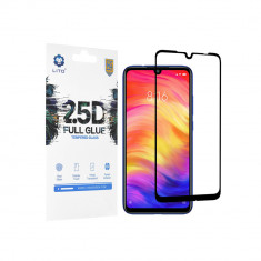 Folie Sticla pentru Xiaomi Redmi Note 7 / Note 7 Pro Lito 2.5D FullGlue Glass Negru foto