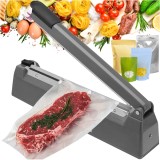 Aparat de lipit pungi si folii RUHHY 300 mm, 255 W, gri