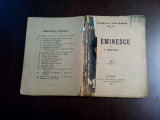 EMINESCU - G. Galaction - Romanii Celebri No. 2, 1914, 110 p., Alta editura